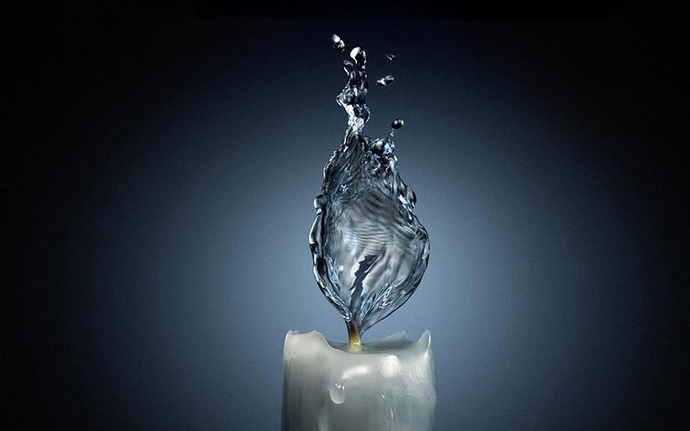 ws_Abstract_Candle_Water_Flame_1920x1200